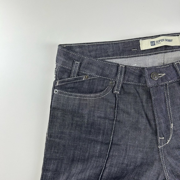 GAP Women’s Super Skinny Jeans Size 8R Color Black‎ - Picture 7 of 16